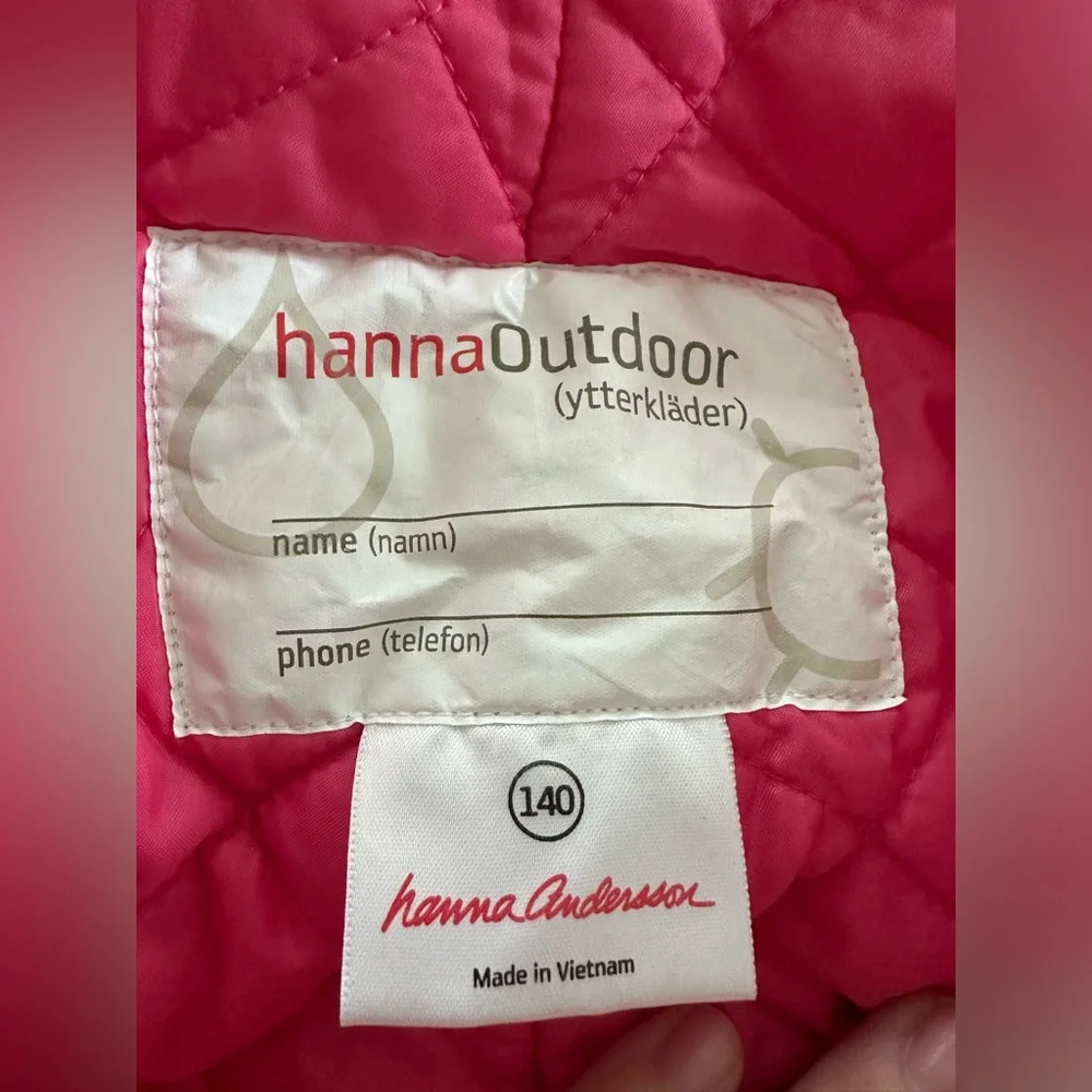 Hanna Andersson Pink Overall Snowpants-Size 140 (Approx Size 10)